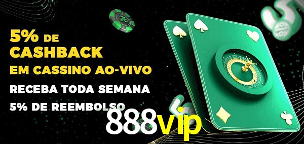 Promoções do cassino ao Vivo 888vip